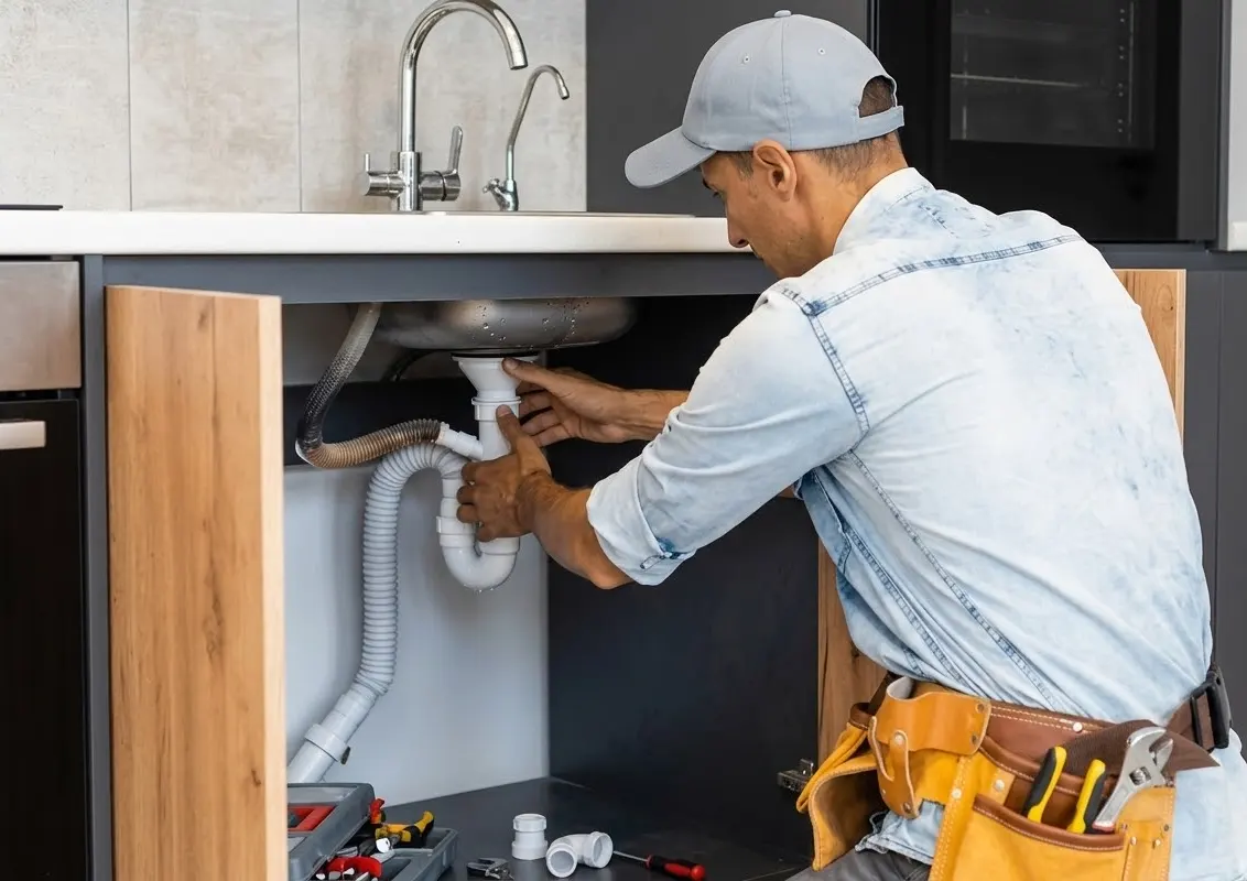 Desfundare scurgere chiuvetă